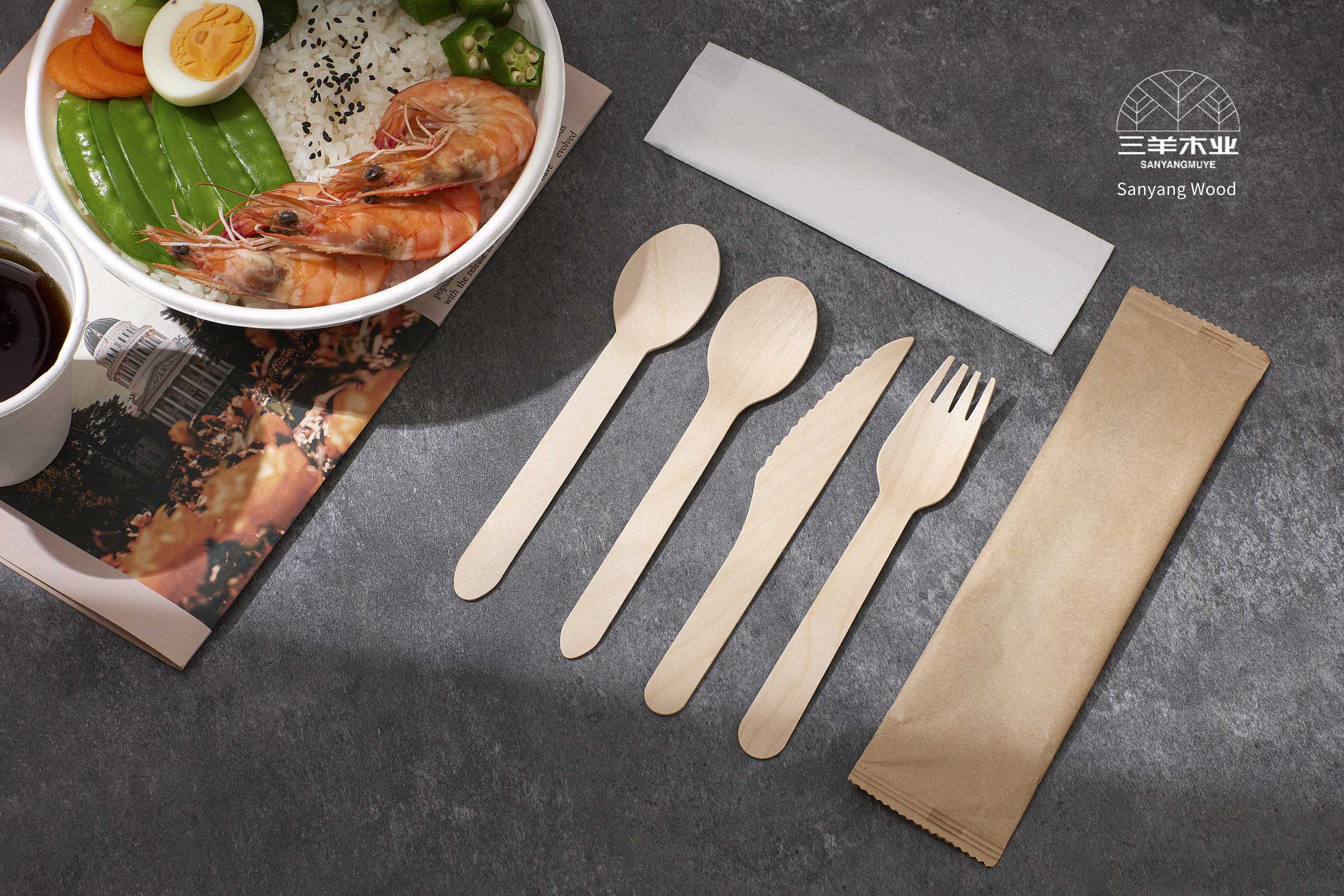 disposable wooden cutlery factory